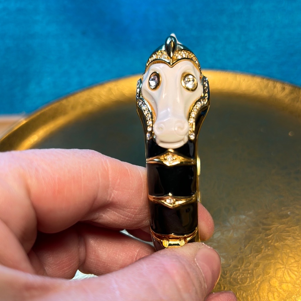 Kenneth J. Jane Seahorse Bracelet Vintage